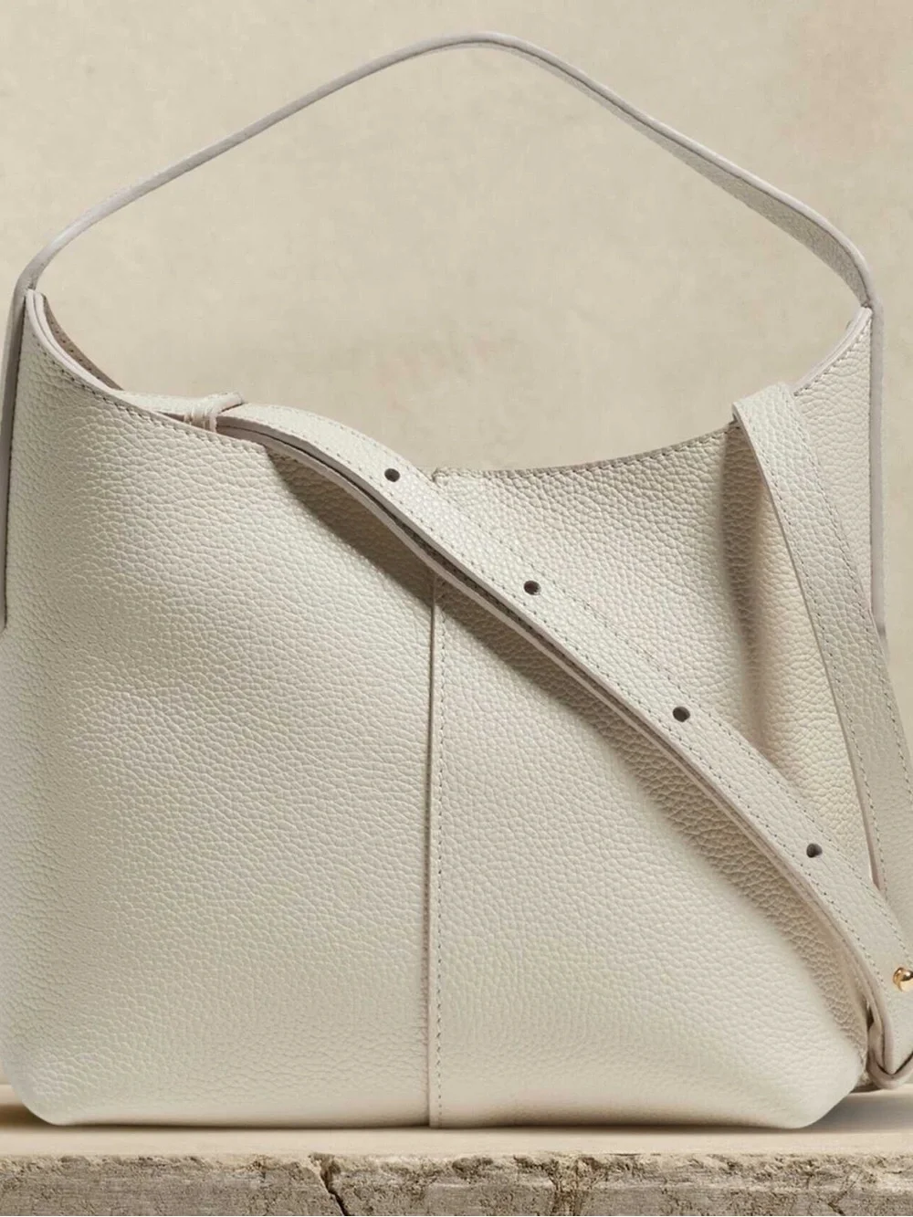 Banana Republic Italian Leather Bucket Bag